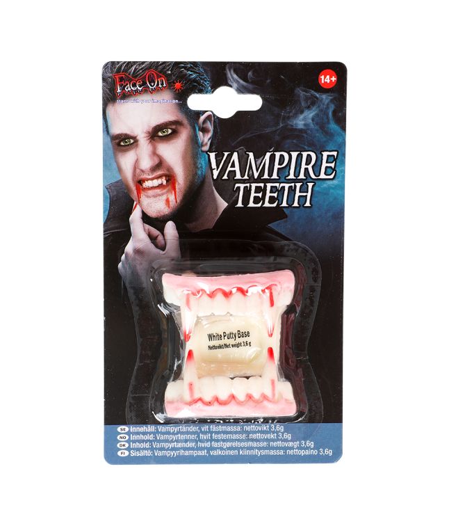 Vampyr tænder til halloween