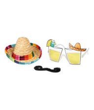 Mexico udklædningssæt 3 dele