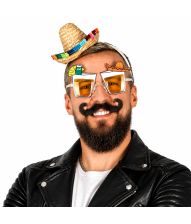 Mexico udklædningssæt 3 dele