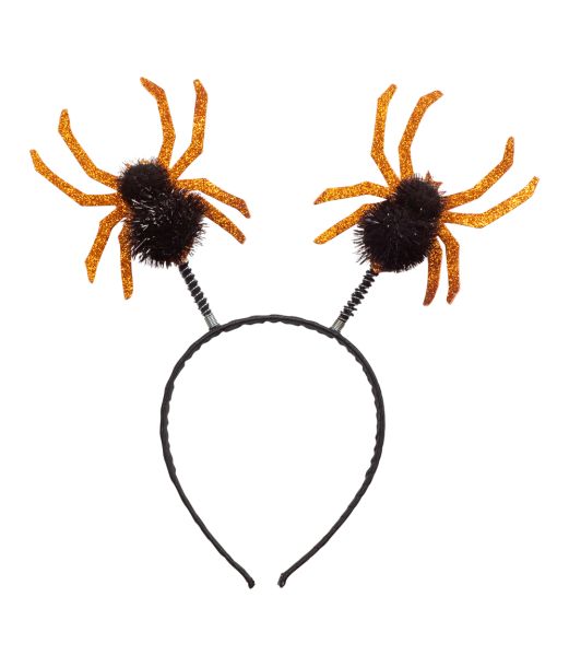 Hårbøjle med orange edderkopper