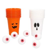 Halloween øl pong