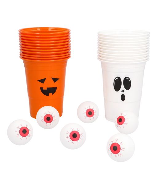 Halloween øl pong