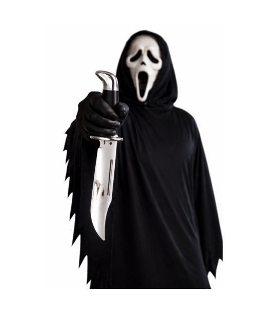 Ghost Face bowie kniv, 33 cm