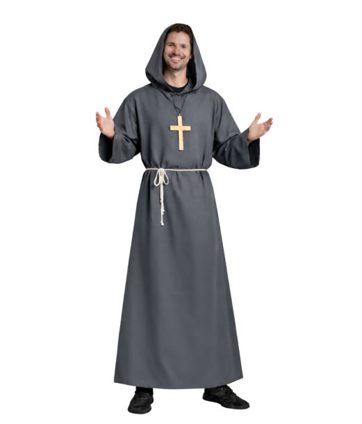 Grå munk kostume