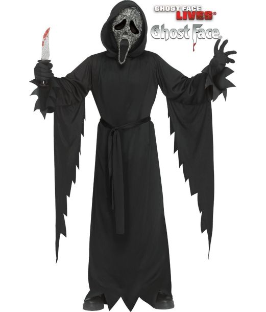Ghost Face bling kostume til børn