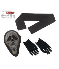 Ghost Face bling kostume til børn