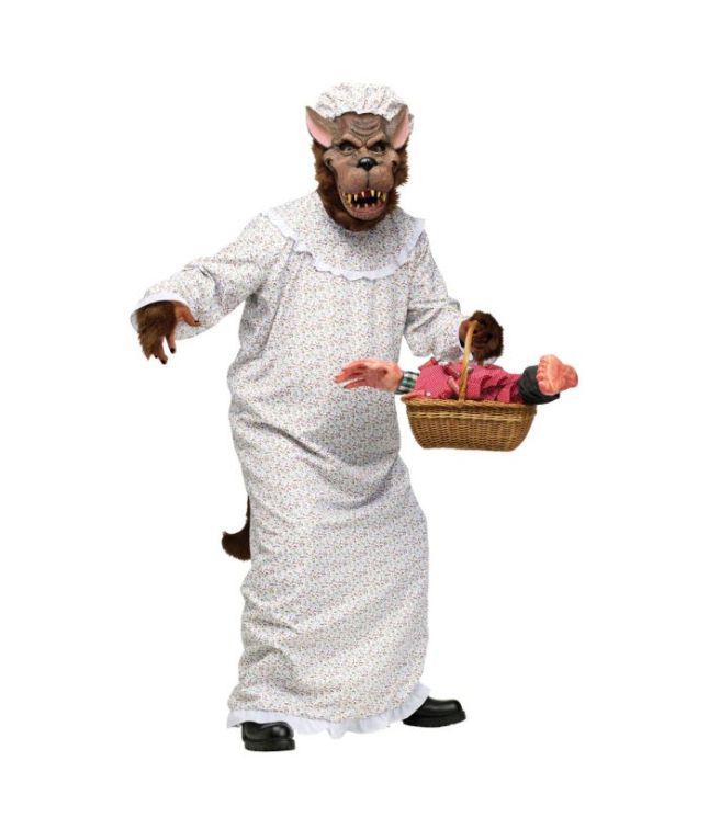 Bedstemor Ulv kostume