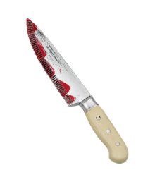 Blodig køkken kniv