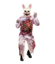 Zombie kanin kostume til voksne.
