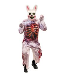Zombie kanin kostume til voksne.