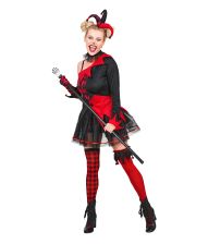 Ond Harlekin kostume til kvinder