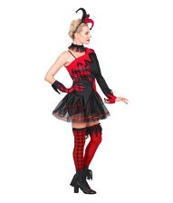 Ond Harlekin kostume til kvinder