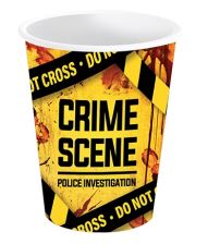 Crime scene papkrus 6 stk