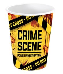 Crime scene papkrus 6 stk