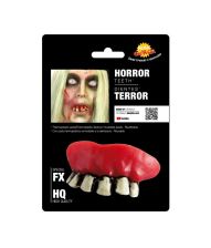 Zombie tænder til halloween.