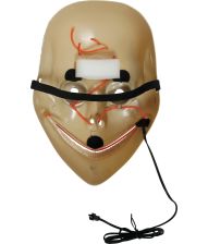 Scare maske med LED lys