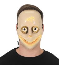 Scare maske med LED lys