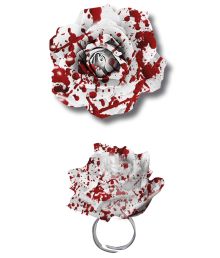 Ring med blodig blomst