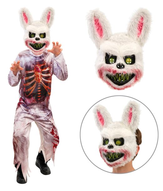 Zombie kanin kostume til børn.