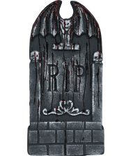 Blodig gravsten RIP