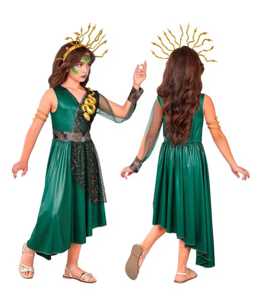 Medusa kostume til piger