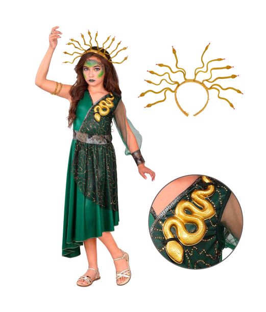 Medusa kostume til piger