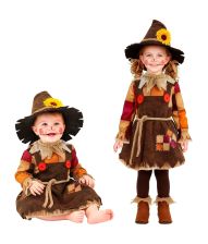 Fugleskræmsel kjole kostume