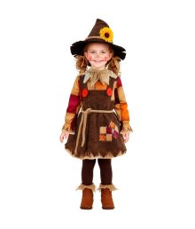 Fugleskræmsel kjole kostume