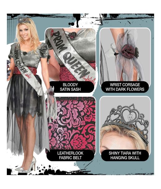 Zombie Prom Queen kostume