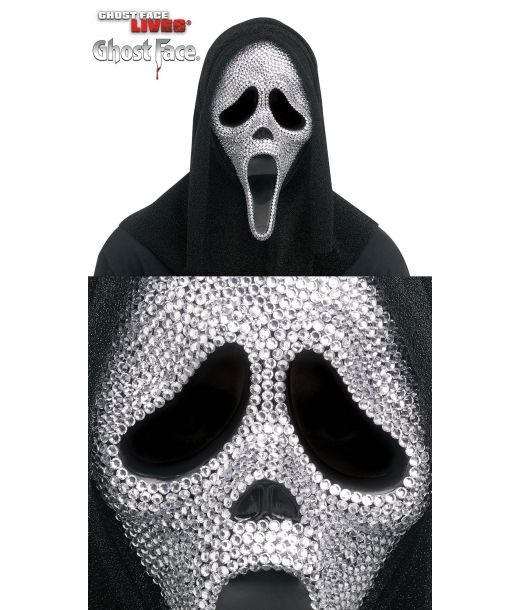 Ghost Face bling maske