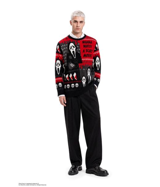 Ghost Face Sweater fra OppoSuits
