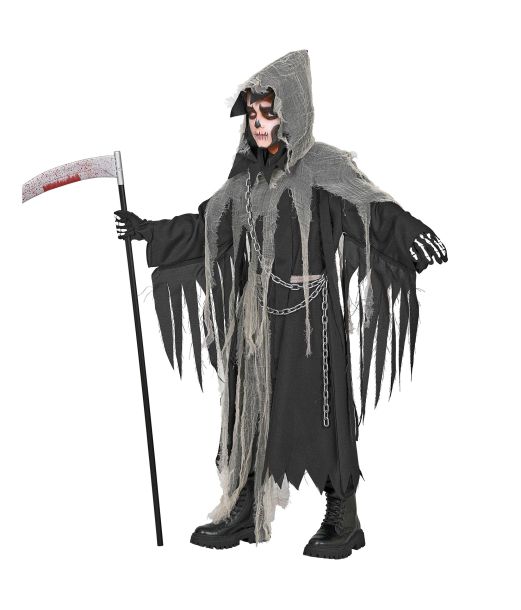 Døden med kæde kostume til drenge