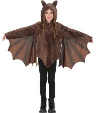 Brunt flagermus kostume til børn.