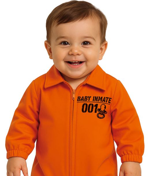 Fangedragt baby kostume