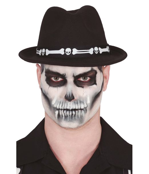 Skelet fedora hat