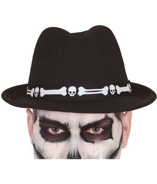 Skelet fedora hat