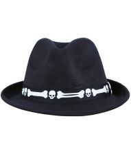 Skelet fedora hat