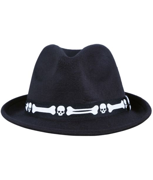 Skelet fedora hat