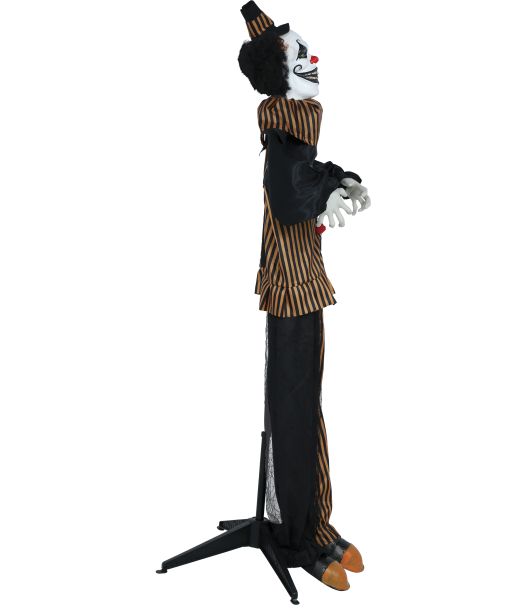 Uhyggelig klovn med bevægelse, 170 cm