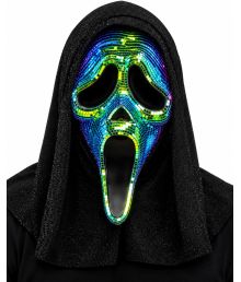 Ghost Face oil slick disco maske