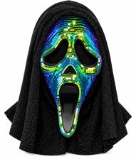 Ghost Face oil slick disco maske