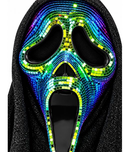 Ghost Face oil slick disco maske