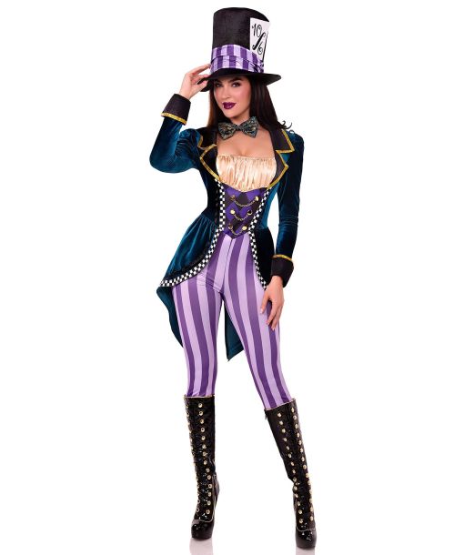 Mad Hatter jumpsuit fra Leg Avenue.