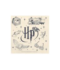 Harry Potter servietter beige, 33x33