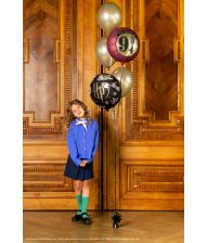 Harry Potter folieballon – sort og guld, 35 cm