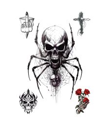 Kunstige Biker tatoveringer