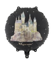 Harry Potter Hogwarts folieballon – sort, 35 cm