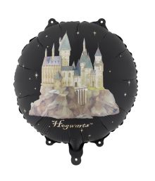 Harry Potter Hogwarts folieballon – sort, 35 cm