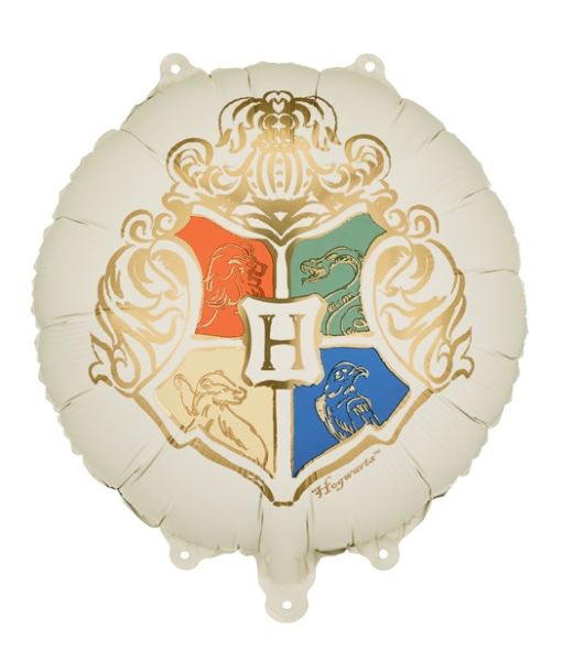 Harry Potter Hogwarts folieballon – beige, 35 cm