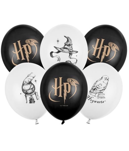 Harry Potter balloner, 6 stk